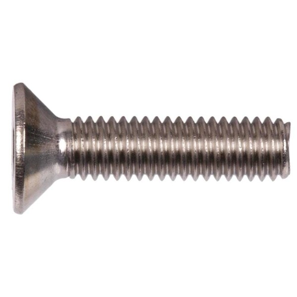Newport Fasteners #3-48 Socket Head Cap Screw, Flat Head, 18-8 Stainless Steel, 3/8 in Length, 100 PK 117977-100 - main